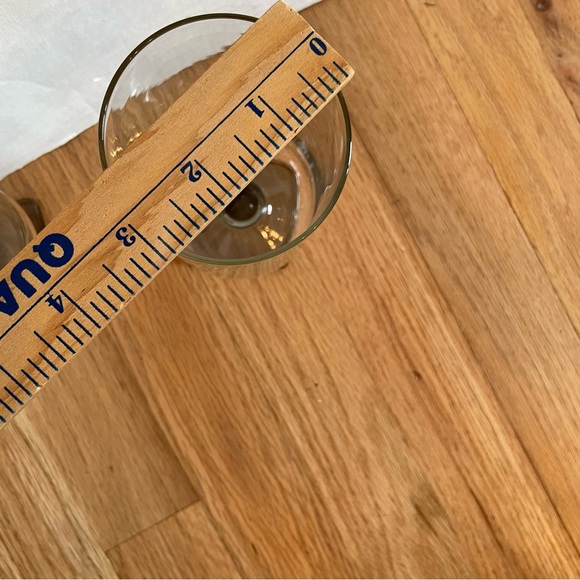 MCM Federal Nordic smokey square bottom drinkware. Set of 3 - Picture 5 of 5